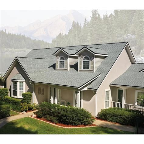 GAF Timberline HDZ 33.33-Sq Ft Birchwood Laminated Architectural Roof Shingles in the Roof ...