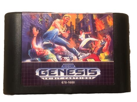 Streets of Rage Sega Genesis Video Game – Puzzles LTD