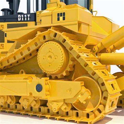 3D Custom Modelling: 3D Model Bulldozer Caterpillar D11