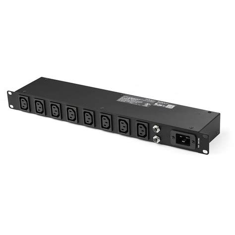 Buy StarTech.com 1U 19 inch 8 Port Rack PDU - IEC C13 Socket Rack Power Supply/Strip ...