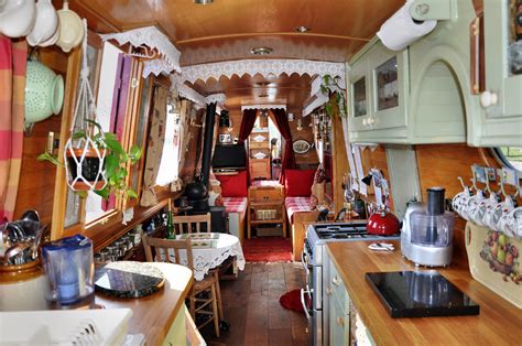 Fotothing has closed! | Canal boat interior, Boat house interior, Narrowboat interiors