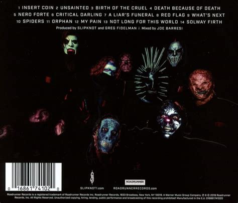 Classic Rock Covers Database (full album download): Slipknot - We Are Not Your Kind (2019)