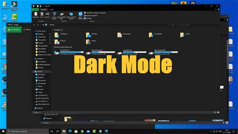 How to Enable Windows 10 Dark Mode [File Explorer] ~ Windows Geek