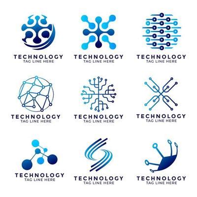 Technology Logo Vector Art, Icons, and Graphics for Free Download