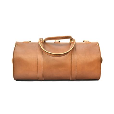 Weekender Duffle Bag - Mens Leather Overnight Bag – Marlondo Leather Co.