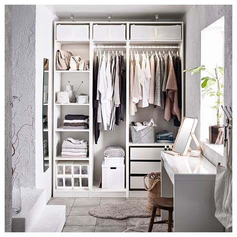 PAX Wardrobe, white, 68 7/8x22 7/8x93 1/8" - IKEA