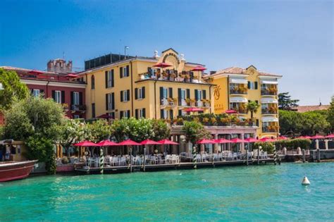 Excellent hotel overlooking lake in centre of Sirmione - Review of Hotel Sirmione E Promessi ...