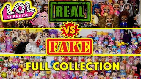 Fake lol vs real lol full collection! fake lol omg complete set, fake lol dolls full collection ...