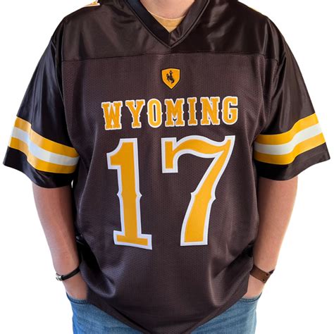 Football Apparel - University of Wyoming | Brown and Gold Outlet