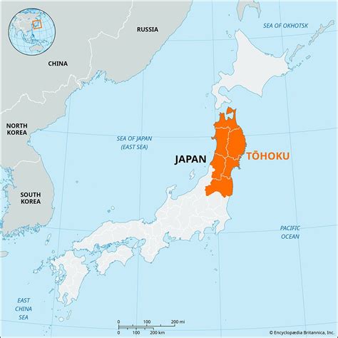 Tohoku | Japan, 6 Prefectures, Map, & Culture | Britannica