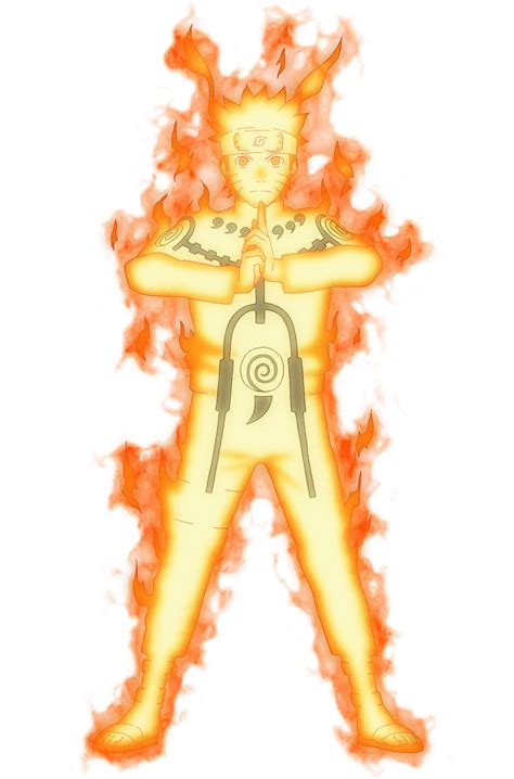 Image - Naruto nine tails chakra mode.png - Superpower Wiki