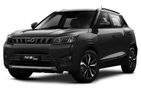 Very beautiful black coloured Mahindra XUV300 car design | Black ...