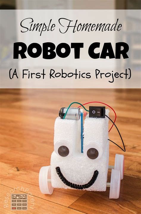 Simple Homemade Robot Car | Proyectos de ciencia para niños, Kid science, Tecnologia para niños