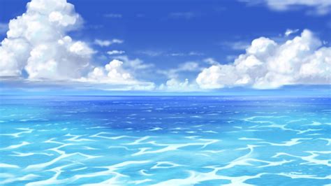 Anime Ocean Wallpapers - Top Free Anime Ocean Backgrounds - WallpaperAccess