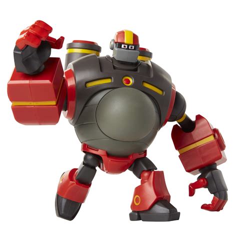 Buy Mega Man: Fully Charged – Deluxe Guts Man Articulated Action Figure with Expanding Belly and ...