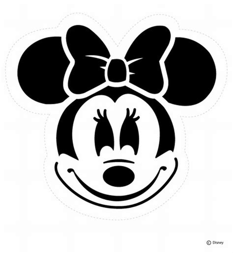 Mickey Mouse Pumpkin Stencil Printable - Printable Word Searches