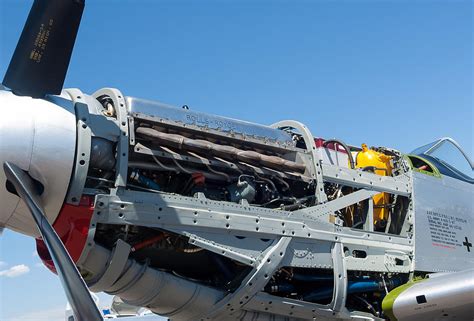 P-51 Mustang Engine Photograph by Robert VanDerWal