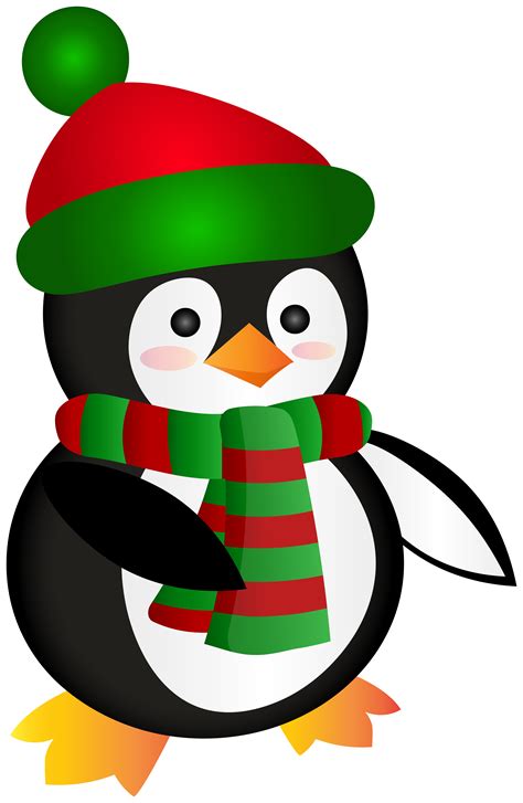 Cute Christmas Penguin Clip Art Image | Gallery Yopriceville - High-Quality Free Images and ...