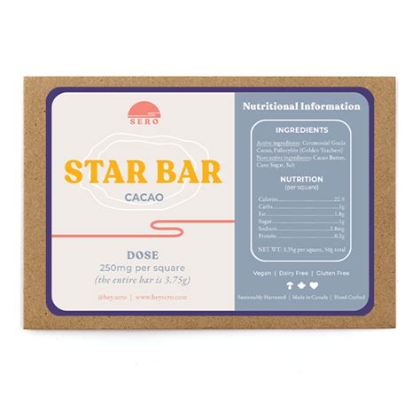 CACAO STAR BAR | Magic Mushroom Dispensary Canada