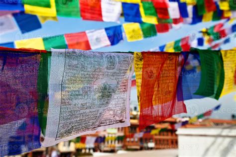 prayer flags 1185453 Stock Photo at Vecteezy