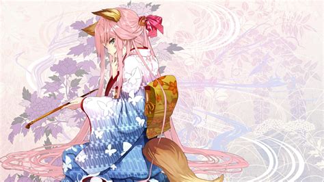 Anime Kitsune Girl Wallpaper