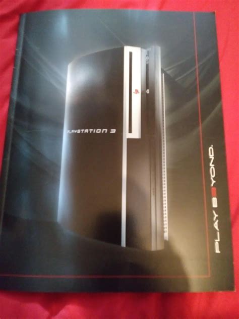 [Image] Anyone else remember this? PS3 specs and info magazine : playstation