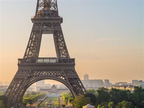 Eiffel Tower at Sunrise in Paris, France Stock Image - Image of close, european: 209800639