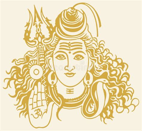 Shiva Trishul Drawing Stock Illustrations – 288 Shiva Trishul Drawing Stock Illustrations ...