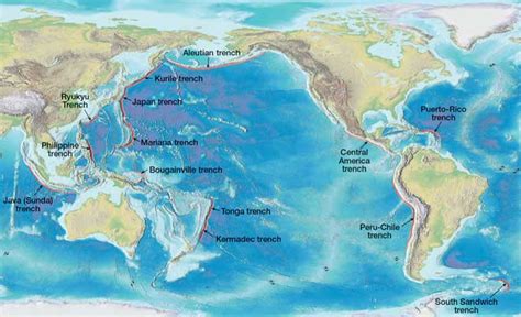 Java Trench Map