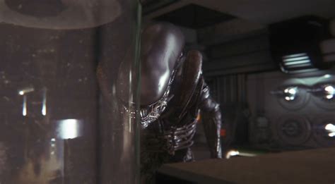 Alien: Isolation screens show synthetic blood, xenomorph close-ups, and ...