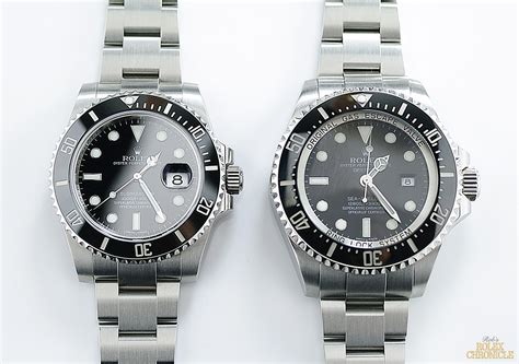 Rolex Model Comparison: Submariner Date Vs Deepsea Sea-Dweller - Rob's Rolex Chronicle