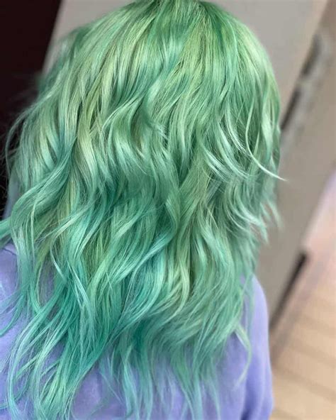 30 Mint Green Hair Color Ideas for a Fresh Look | Mint green hair ...