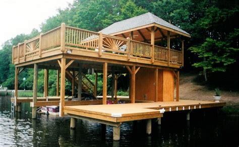 Boat Dock Builder va | Boathouse design, House boat, Lake house plans