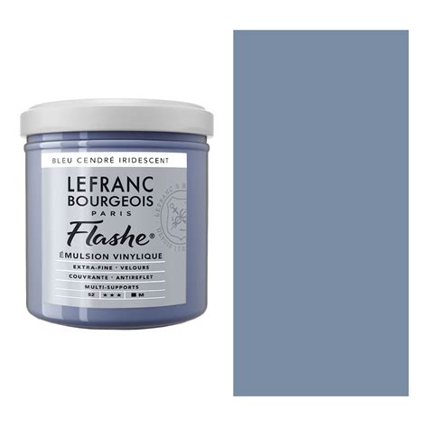 Lefranc & Bourgeois Flashe Vinyl Paint 125ml Iridescent Blue Ash