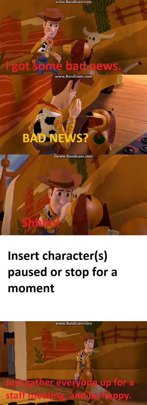 Bad News Blank Meme by Disneyponyfan on DeviantArt