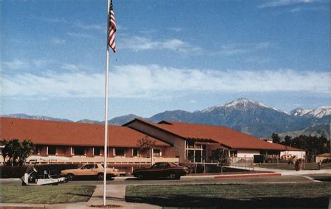 Plymouth Village Redlands, CA Postcard