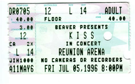 Concert History of Reunion Arena Dallas, Texas, United States | Concert Archives