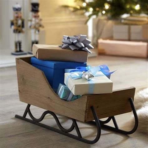 Wooden Decorative Sleigh – Farm House Collection