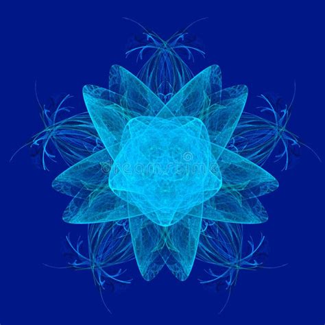 Abstract snowflake stock illustration. Illustration of creation - 9185271