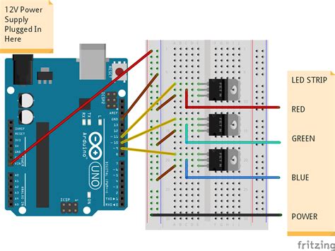 How to adjust brightness of an RGB LED strip with Arduino Uno? - LEDs and Multiplexing - Arduino ...