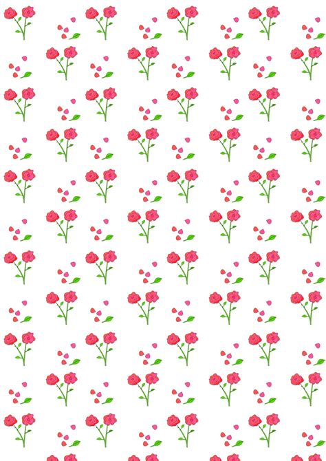 Free digital rose scrapbooking paper - ausdruckbares Geschenkpapier - freebie