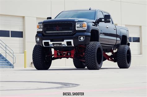 Extreme Lifted GMC Sierra Sporting Bulletproof — CARiD.com Gallery