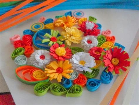 Paper Quilling: How to Make Fringed Flowers for Quilled Designs and ...