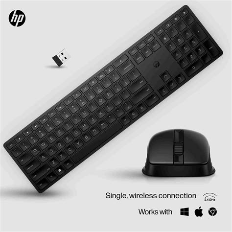 HP 650 Wireless Keyboard and Mouse Combo - Black - Kenya Computer