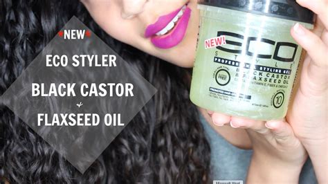 *NEW* ECO STYLER BLACK CASTOR AND FLAXSEED OIL GEL WASH & GO | Holy Grail or Absolute Fail? 🤔 ...