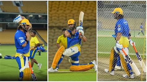 MS Dhoni @ CSK Nets: One-Handed Sixes, Helicopter Shot & 'Looking In Good Shape' Before IPL 2024