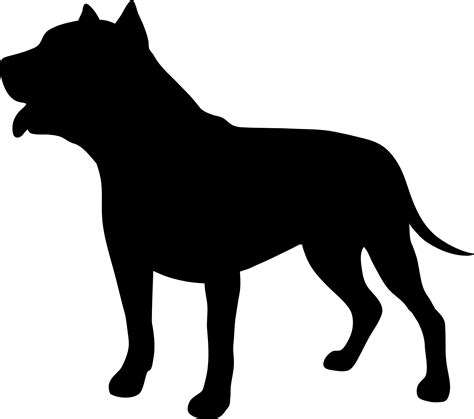 Free Silhouette Pitbull, Download Free Silhouette Pitbull png images, Free ClipArts on Clipart ...