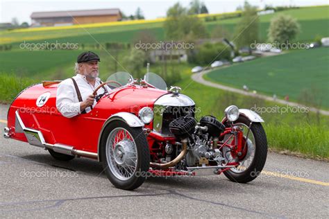 Vintage tricycle race car Morgan Super Sport from 1933 – Stock Editorial Photo © mlehmann #17027127