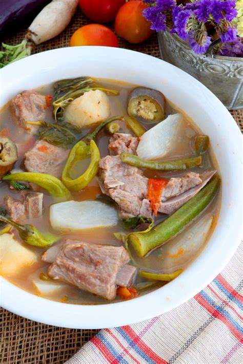 Sinigang na Baboy (Pork Sinigang) - Foxy Folksy