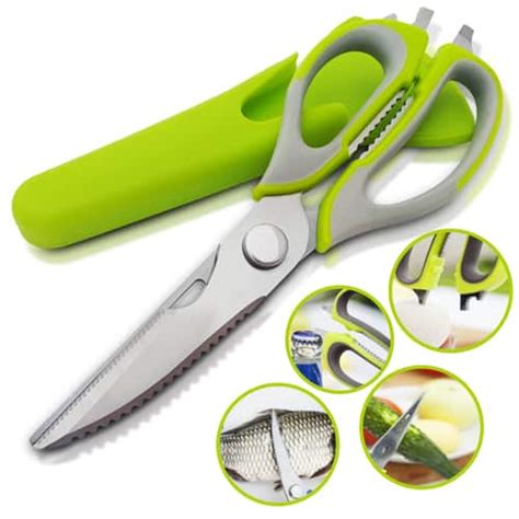 Kitchen Scissors with Magnetic Holder - Supersavings